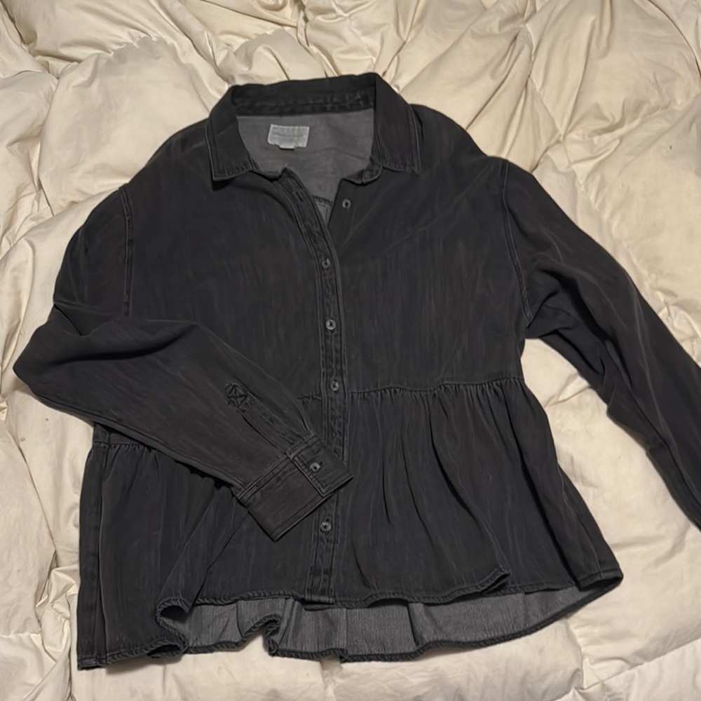 American Eagle Outfitters Black Blouse